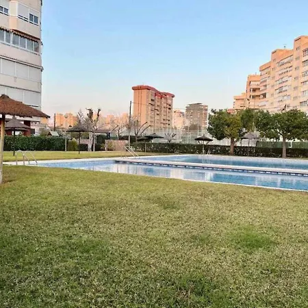 Apartmán Chamartin - Acogedor - Playa Piscina Parking Y Ac