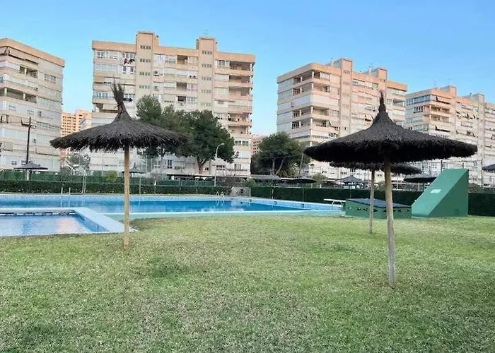 Chamartin - Acogedor - Playa Piscina Parking Y Ac Alicante